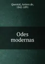 Odes modernas - Antero de Quental