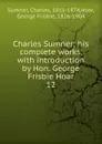 Charles Sumner - Charles Sumner