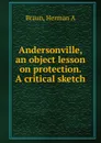 Andersonville, an object lesson on protection. A critical sketch - Herman A. Braun