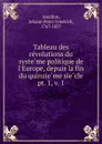 Tableau des revolutions du systeme politique de l.Europe, depuis la fin du quinzieme siecle - Johann Peter Friedrich Ancillon