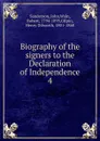 Biography of the signers to the Declaration of Independence - John Sanderson
