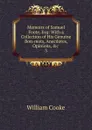 Memoirs of Samuel Foote, Esq - William Cooke