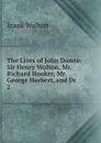 The Lives of John Donne - Walton Izaak
