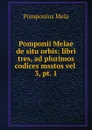 Pomponii Melae de situ orbis - Pomponius Mela