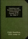 Gazetteer and business directory of Onondaga County, N. Y., for 1868-9 - Child Hamilton