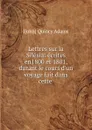 Lettres sur la Silesia - John Quincy Adams