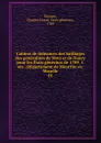 Cahiers de doleances des bailliages des generalites de Metz et de Nancy pour les Etats generaux de 1789. 1. ser. - Charles Étienne