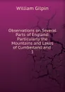 Observations on Several Parts of England - Gilpin William