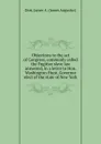 Objections to the act of Congress, commonly called the Fugitive slave law answered, in a letter to Hon. Washington Hunt, Governor elect of the state of New York - James Augustus Dorr