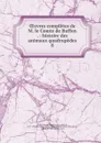 Oeuvres completes de M. le Comte de Buffon - Georges Louis Leclerc Buffon