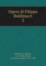 Opere di Filippo Baldinucci - Filippo Baldinucci