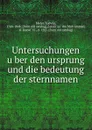 Untersuchungen uber den ursprung und die bedeutung der sternnamen - Ludwig Ideler