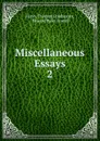 Miscellaneous Essays - Henry Thomas Colebrooke