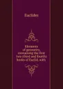 Elements of geometry, containing the first two (third and fourth) books of Euclid - Euclides