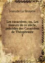 Les caracteres - Jean de La Bruyère