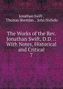 The Works of the Rev. Jonathan Swift, D.D. - Swift Jonathan