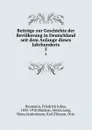 Beitrage zur Geschichte der Bevolkerung in Deutschland seit dem Anfange dieses Jahrhunderts - Friedrich Julius Neumann