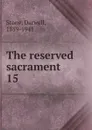 The reserved sacrament - Darwell Stone