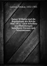 Kaiser Wilhelm und die Begrundung des Reichs 1866-1871 - Ottokar Lorenz