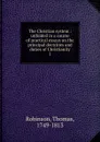 The Christian system - Thomas Robinson
