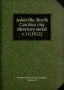 Asheville, North Carolina city directory serial - Piedmont Directory Co