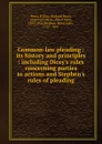 Common-law pleading - Richard Ross Perry