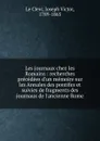 Les journaux chez les Romains - Joseph Victor le Clerc