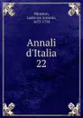 Annali d.Italia - Muratori Lodovico Antonio
