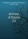 Annali d.Italia - Muratori Lodovico Antonio