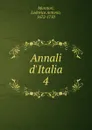 Annali d.Italia - Muratori Lodovico Antonio