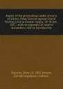 Report of the proceedings under a brieve of idiotry, Peter Duncan against David Yoolow, tried at Coupar-Angus, 28-30 Jan., 1837 - Peter Duncan