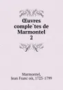 Oeuvres completes de Marmontel - Jean François Marmontel