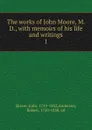 The works of John Moore, M. D. - John Moore