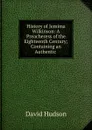 History of Jemima Wilkinson - David Hudson