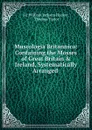 Muscologia Britannica - Hooker William Jackson