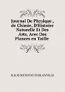 Journal De Physique , de Chimie, D.Histoire Naturelle Et Des Arts, Avec Des Plances en Taille . - M.H. M. Ducrotay de Blainville