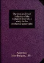 The iron and steel industry of the Calumet District; a study in the economic geography - John Bargate Appleton