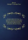 Rockland, Belfast and vicinity : its representative business men and its points of interest, embracing Rockland, Belfast, Camden, Rockport, Bucksport, Ellsworth, Thomaston, Waldoboro, Warren, Damariscotta, Wiscasset, Newcastle - George Fox Bacon