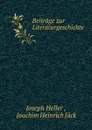 Beitrage zur Literaturgeschichte - Joseph Heller