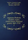 Augustus Peabody Gardner, major, United States National guard, 1865-1918 . 2 - Constance Lodge Gardner