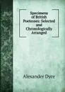Specimens of British Poetesses: Selected and Chronologically Arranged - Dyce Alexander