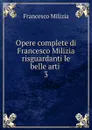 Opere complete di Francesco Milizia risguardanti le belle arti . 3 - Francesco Milizia