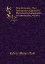 New Remedies: Their Pathogenetic Effects and Therapeutical Application in homeopathic practice - E.M. Hale