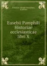 Eusebii Pamphili Historiae ecclesiasticae libri X - Friedrich Adolph Heinichen