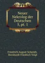 Neuer Nekrolog der Deutschen. 5, pt. 1 - Friedrich August Schmidt