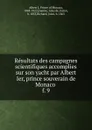 Resultats des campagnes scientifiques accomplies sur son yacht par Albert Ier, prince souverain de Monaco . f. 9 - Albert I