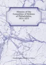 Minutes of the Committee of Defence of Philadelphia, 1814-1815. 8 - Philadelphia Pa. Committee of Defence