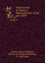 Vital records of Chelsea, Massachusetts, to the year 1850 - Thomas W. Baldwin