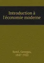 Introduction a l.economie moderne - Georges Sorel