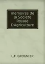 memoires de la Societe Royale D.Agriculture - L.F. Grognier